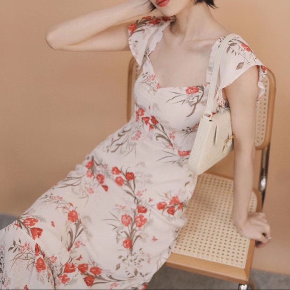 Reformation Butterfly Dress - Beauty US4